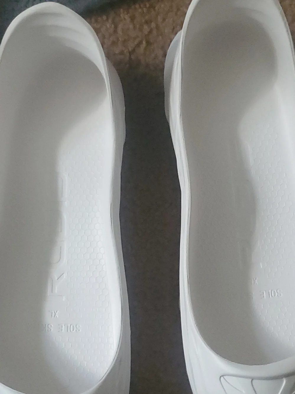 Rudis Limited Edition White Shoe Sole Protector – Size XL